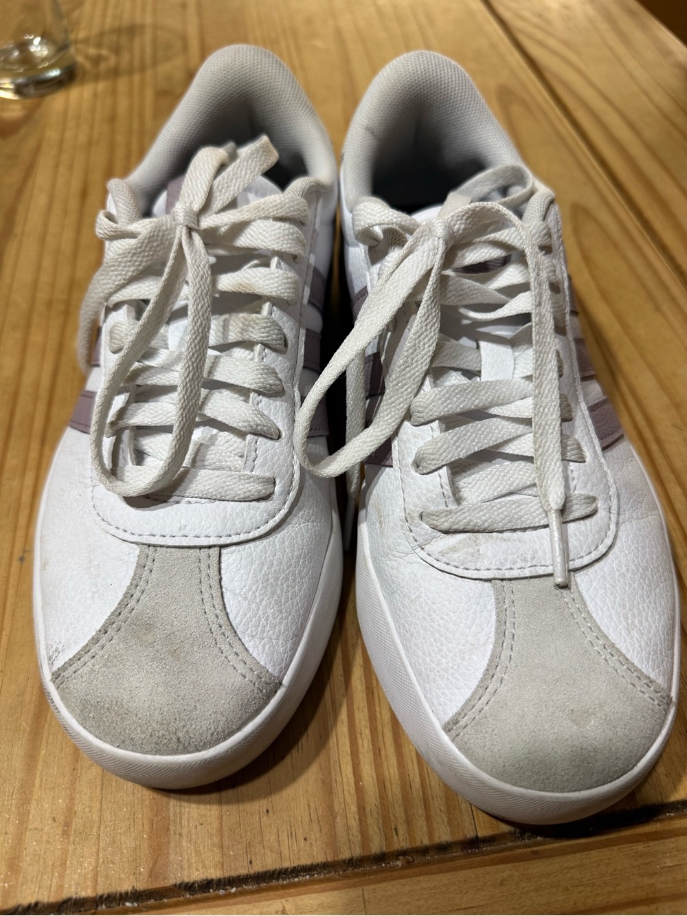 Classic Women's White Adidas VL Court Sneakers